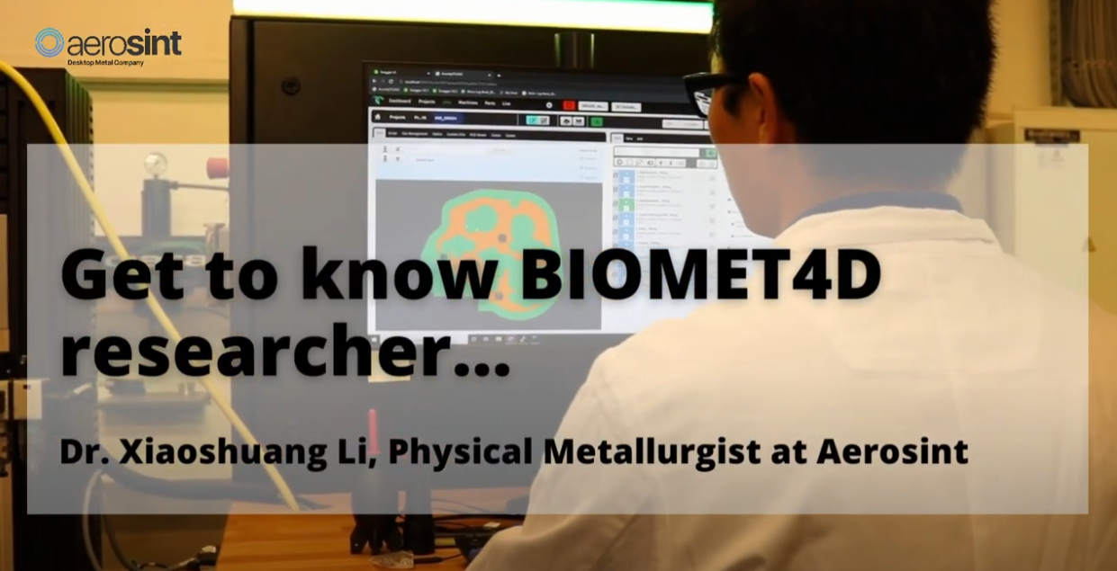 Get to know BIOMET4D researcher...Dr. Xiaoshuang Li 